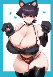  1girl 2024 ai-generated ai_art bad_tag big_breasts breasts cleavage curvy facing_forward facing_viewer female female_focus huge_breasts komi-san_wa_komyushou_desu komi_shuuko looking_at_viewer nenelulucy short_hair smile smiley_face solo solo_focus solo_in_panel stable_diffusion standing standing_position thick_thighs thighs top_heavy top_heavy_breasts voluptuous_body  rating:Questionable score:13 user:Catered3214