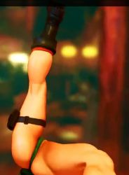  1girl ass boots cammy_white capcom female_focus gradient_background legs leotard pussy solo street_fighter  rating:Explicit score:19 user:DaiDai