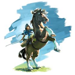 Rule 34 | 1boy, artist request, bag, holding behind back, black eyes, blonde hair, blue background, blue cape, boots, brown footwear, cape, cloak, closed mouth, epona, faux figurine, grass, green eyes, highres, holding, holding sword, holding weapon, hood, hooded cloak, horse, horseback riding, knee boots, link, looking at viewer, male focus, nintendo, official art, open mouth, pants, plant, riding, saddle, sheath, simple background, sitting, sitting on animal, straddling, sword, the legend of zelda, the legend of zelda: breath of the wild, unsheathed, upright straddle, weapon, white pants