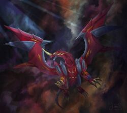 bakugan claws dragon dragon_wings dragonoid horns tagme thorns wings