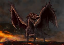 Rule 34 | alatreon, capcom, dragon, horns, monster, monster hunter (series), monster hunter 3, monster hunter portable 3rd, wings