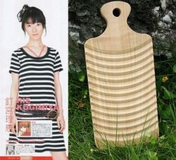 Rule 34 | kugimiya rie, lowres, photo (medium), voice actor connection, striped, washboard