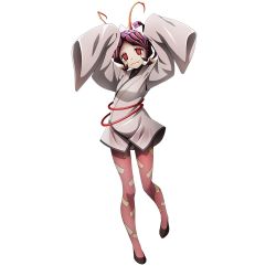 Rule 34 | 1girl, arms up, arthropod girl, bug, entoma vasilissa zeta, female focus, insect girl, long sleeves, mask, official art, overlord (maruyama), simple background, solo, spider girl, swimsuit, tagme, transparent background, white background