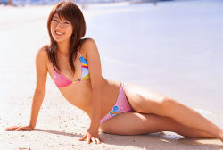 Rule 34 | beach, bikini, ocean, photo (medium), swimsuit, takagawa hanako
