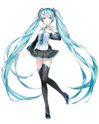Rule 34 | 1girl, aqua eyes, aqua hair, boots, chinese text, detached sleeves, full body, hatsune miku, hatsune miku (vocaloid4), hatsune miku (vocaloid4) (chinese), headset, highres, ixima, long hair, looking at viewer, mamenomoto, miniskirt, necktie, official art, skirt, smile, solo, tattoo, thigh boots, thighhighs, transparent background, twintails, v4x, very long hair, vocaloid, zettai ryouiki