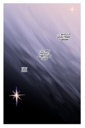 Rule 34 | absurdres, english text, highres, majunjuu, simple background, star (sky), thought bubble