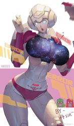 Rule 34 | arcee, highres, pubic tattoo, robot, surprised, tagme, tattoo, transformers