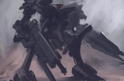 Rule 34 | armored core, armored core 4, assault rifle, berlioz, from software, gun, mecha, rifle, robot, supplice, weapon