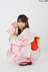 Rule 34 | highres, japanese clothes, kimono, photo (medium), sandals, tagme, yukata, yukina