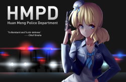 Rule 34 | 1girl, arnold-s, backlighting, bad id, bad pixiv id, blonde hair, blue bow, blue eyes, blue jacket, blue ribbon, bow, character name, closed mouth, cropped jacket, english text, gun, hand on own hip, handgun, hat, highres, holding, holding weapon, jacket, long sleeves, looking to the side, mini hat, omaha (warship girls r), revolver, ribbon, sailor collar, sailor shirt, shirt, short twintails, solo, text focus, twintails, upper body, warship girls r, weapon, white hat, white shirt