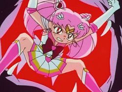 Rule 34 | 1990s (style), 1girl, angry, animated, animated gif, bishoujo senshi sailor moon, blush, boots, bow, chibi usa, child, clenched teeth, elbow gloves, fangs, forced, gloves, knee boots, lowres, magical girl, open mouth, pink hair, pushing, qvga, red eyes, retro artstyle, sailor chibi moon, screencap, skirt, teeth, tiara, twintails, vore