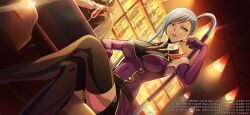Rule 34 | breasts, code geass, code geass: lost stories, cup, drinking glass, highres, large breasts, villetta nu, wine glass