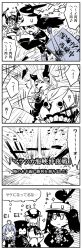 Rule 34 | 4koma, 6+girls, ^^^, abyssal ship, admiral (kancolle), ahoge, aircraft, akitsu maru (kancolle), animal, arashi (kancolle), arms up, badge, breasts, buttons, cannon, capelet, closed mouth, collared shirt, comic, cup, drinking, drinking glass, drinking straw, elbow gloves, explosion, gloves, graf zeppelin (kancolle), greyscale, hair between eyes, hair ornament, hands on own hips, hat, heavy cruiser princess, heavy cruiser summer princess, highres, holding, holding torpedo, horns, japanese clothes, jitome, kaga3chi, kantai collection, kariginu, kneehighs, long hair, long sleeves, machinery, medium hair, military, military hat, military uniform, monochrome, multiple girls, neckerchief, necktie, non-human admiral (kancolle), onmyouji, open mouth, peaked cap, rabbit, remodel (kantai collection), round teeth, ryuujou (kancolle), scarf, school uniform, sendai (kancolle), shikigami, shirt, short hair, short sleeves, signpost, socks, sparkle, sparkling eyes, speech bubble, splashing, sweatdrop, teeth, torpedo, translation request, turret, twintails, two side up, uniform, vest, visor cap, weapon