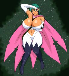 Rule 34 | artist request, ass, blush, boots, breasts, cape, cleavage, cosplay, crystal, curvy, curvy hair, deltora quest, digimon, field, flower, flower field, formal, grass, green eyes, growth, high heels, highres, jasmine (deltora quest), large breasts, long arms, long glove, long legs, mutant, navel, necklace jewelry, open mouth, over the knee, pink cape, pink flower, rosemon, rosemon (cosplay), rosemon burst mode, rosemon burst mode (cosplay), sparkling eyes, suit, thorns, tight boots, waders, whip, white suit, wide hips, yeezusdraw