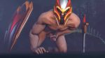 Rule 34 | 1boy, abs, animated, armor, bottomless, dota (series), dota 2, dragon knight (dota), erection, hand on penis, male focus, masturbation, muscular, outdoors, pectorals, penis, penis grab, solo, source filmmaker (medium), sword, tagme, testicles, video, weapon