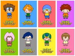 3girls 5boys digimon digimon_adventure glasses highres ishida_yamato izumi_koshiro kido_jo multiple_boys multiple_girls tachikawa_mimi takaishi_takeru takenouchi_sora yagami_hikari yagami_taichi