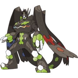 Rule 34 | 10s, claws, creatures (company), dragon, game freak, gen 6 pokemon, glowing, hexagon, highres, legendary pokemon, monster, multiple wings, nintendo, no humans, official art, pokemon, pokemon (creature), pokemon sm, tail, transparent background, wings, zygarde, zygarde (complete), zygarde complete