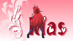 Rule 34 | 10s, animated, animated gif, ass, bouncing breasts, breasts, dancing, demon girl, fake horns, high school dxd, horns, large breasts, long hair, red hair, rias gremory, screencap, smile, solo, thong, very long hair