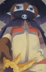 Rule 34 | absurdres, digimon, digimon (creature), gloves, hat, highres, skull, wizard, wizard hat, wizarmon