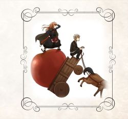 Rule 34 | animal ears, apple, cart, craft lawrence, food, fruit, holo, horse, spice and wolf, wolf ears