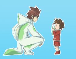 Rule 34 | age difference, cosplay, father and son, kratos aurion, lloyd irving, noishe, tales of (series), tales of symphonia