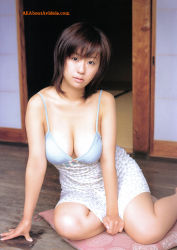 Rule 34 | 1girl, asian, av idol, breasts, cleavage, hitomi kitamura, large breasts, photo (medium), solo