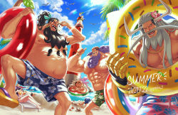 Rule 34 | abs, adjusting eyewear, aiming, alternate hairstyle, animal, animal on head, apple, arm hair, avalo pizarro, bara, bare pectorals, barefoot, basket, beach, beach chair, beach umbrella, beard, belly, biceps, bikini, bird, black hair, blue male swimwear, blue sky, blue swim trunks, body hair, breasts, catarina devon, chest hair, closed eyes, crossed legs, cup, dappled sunlight, dated, day, doc q, drawstring, drink, drinking glass, drinking straw, earrings, eye mask, eyepatch bikini, eyewear on head, facial hair, fat, fat man, fisheye, floral print, floral swimsuit, flower, food, fruit, gauntlets, giant, green male swimwear, green swim trunks, grey hair, hair flower, hair ornament, hairy, hand on eyewear, hat, hibiscus print, high ponytail, highres, holding, holding swim ring, holding water gun, hoop earrings, horns, huge breasts, innertube, jesus burgess, jewelry, large pectorals, leaf print, leg hair, lighthouse, lipstick, long hair, long nose, looking at viewer, makeup, male focus, male swimwear, marshall d. teach, mask, mature male, missing tooth, muscular, muscular male, mustache, nail polish, navel, navel hair, necklace, nipples, ocean, octopus, on head, one piece, open mouth, outdoors, pectorals, pink male swimwear, print male swimwear, print swim trunks, print swimsuit, purple hair, red nails, ring, sand, sandals, sanjuan wolf, seagull, sitting, skinny, sky, smile, stomach, summer, sun, sun hat, sunglasses, sunlight, super soaker, swim ring, swim trunks, swimsuit, thumbs up, tongue, tongue out, top-down bottom-up, twitter username, umbrella, van augur, vasco shot, water, water gun, wrestling mask, youkan (tako)