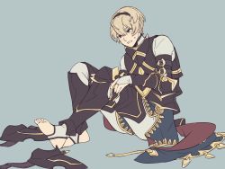 Rule 34 | 1boy, armor, blonde hair, fire emblem, fire emblem fates, gloves, highres, leo (fire emblem), male focus, nintendo, open mouth, red eyes, solo, white background