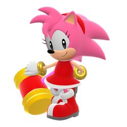 Rule 34 | 1girl, amy rose, animal ears, animal nose, bare arms, black eyes, body fur, closed mouth, dress, eyelashes, flat chest, full body, furry, furry female, gloves, hammer, headband, hedgehog, holding, holding hammer, holding weapon, official art, pink fur, red dress, red footwear, shoes, simple background, smile, solo, sonic (series), sonic superstars, standing, transparent background, weapon, white gloves