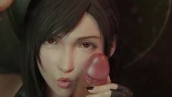 Rule 34 | 1boy, 1girl, 2021, 3d, animated, black hair, black nails, bouncing breasts, breasts, bulgingsenpai, clothed female nude male, collarbone, cum, cum in mouth, cum on hair, cumdrip, deepthroat, ejaculation, eyebrows, eyelashes, facial, fellatio, final fantasy, final fantasy vii, final fantasy vii remake, fingerless gloves, fingernails, gloves, handjob, hands up, hetero, highres, irrumatio, large breasts, large penis, licking, licking penis, lips, long hair, looking at viewer, lying, multiple views, nail polish, navel, nipples, nude, on back, on table, one eye closed, open mouth, oral, pale skin, penis, pov, pov crotch, pov hands, pussy, red eyes, reverse fellatio, shiny skin, solo focus, sound, square enix, sweat, table, teeth, testicles, throat bulge, tifa lockhart, tongue, tongue out, uncensored, video