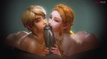 Rule 34 | 10s, 1girl, 2boys, 3d, androgynous, animated, arched back, artist logo, artist name, ass, bisexual male, blonde hair, blue eyes, braid, breasts, competitive fellatio, cooperative fellatio, dark-skinned male, dark skin, erection, fellatio, fugtrup, ganondorf, gasp, gerudo, group sex, highres, holding, huge penis, hyrule warriors, indoors, interracial, jewelry, large breasts, licking, licking penis, link, long hair, looking at viewer, mmf threesome, moaning, multiple boys, nail polish, necklace, nintendo, nipples, nude, open mouth, oral, penis, penis grab, pointy ears, pov, princess, princess zelda, pushing, short hair, sound, source filmmaker (medium), spread legs, swept bangs, teamwork, tecmo, the legend of zelda, the legend of zelda: breath of the wild, threesome, tongue, tongue out, trap, uncensored, video, watermark