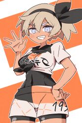 1girl bea_(pokemon) creatures_(company) dark-skinned_female dark_skin game_freak highres kurachi_mizuki nintendo pokemon pokemon_swsh solo