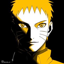 Rule 34 | 1boy, aboude art, aged up, artist name, blonde hair, boruto: naruto next generations, closed mouth, commentary, english commentary, facial mark, instagram logo, instagram username, limited palette, looking at viewer, male focus, naruto (series), short hair, signature, smile, solo, uzumaki naruto, whisker markings