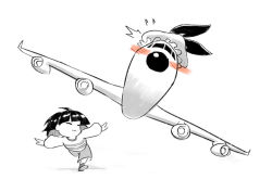Rule 34 | ^^^, aircraft, airplane, androgynous, blush, commentary, flying, flying sweatdrops, frisk (undertale), gender request, greyscale, hat, lutherniel, mob cap, monochrome, outstretched arms, simple background, spot color, tsundere, tsunderplane, undertale, vehicle focus, white background