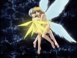 Rule 34 | 00s, 2girls, animated, animated gif, closed eyes, female focus, frottage, multiple girls, nude, triangle heart, tribadism, wings, yuri