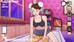 Rule 34 | animated, ass, bouncing ass, bouncing breasts, bra, breasts, brown hair, capcom, chun-li, clitoral hood, clitoris, clothed sex, cowgirl position, cum, cum in pussy, dotart, dripping, hole house, huge ass, huge breasts, moaning, orgasm, pussy, pussy juice, reverse cowgirl position, riding, sex, sex from behind, short hair, sound, straddling, street fighter, tagme, thick thighs, thighs, tight clothes, underwear, vaginal, video