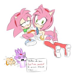 Rule 34 | 4girls, amy rose, anal beads, blaze the cat, blush, boots, breasts, cleft of venus, cream the rabbit, hearlesssoul, multiple girls, nipples, pussy, selfcest, sex toy, sonic (series), time paradox, yuri