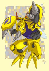 Rule 34 | 1other, bug, digimon, digimon (creature), digmon, drill, highres, other focus, solo