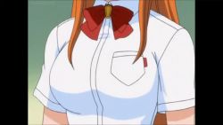 Rule 34 | 2girls, animated, animated gif, bleach, blush, breasts, breasts squeezed together, from behind, gif artifacts, glasses, happy, honshou chizuru, hug, hug from behind, huge breasts, inoue orihime, large breasts, multiple girls, pillarboxed, school uniform, screencap, skirt, smile, yuri