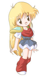 Rule 34 | 1990s (style), akazukin chacha, blonde hair, chacha, cosplay, magical princess, standing, takatani