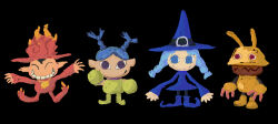 Rule 34 | aquary, baluluna, bandai, belt, black background, digimon, earthlin, eneruge, happy, hat, magical witches, mask, simple background, smile, witch, witch hat