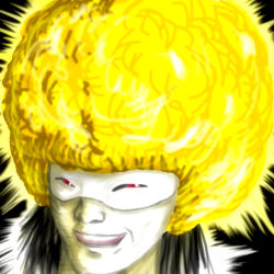 Rule 34 | acquire, afro, blonde hair, mask, red eyes, samurai, way of the samurai, way of the samurai 3