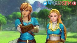Rule 34 | 1boy, 1girl, 3d, animated, blue shirt, bouncing breasts, breasts, crossed arms, link, long hair, lowres, medium breasts, nintendo, pointy ears, pout, princess zelda, shirt, tagme, the legend of zelda, the legend of zelda: breath of the wild, video, woozysfm
