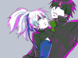 Rule 34 | 00s, darker than black, hei (darker than black), lowres, tagme, yin (darker than black)