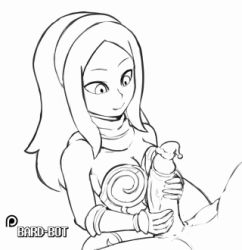 Rule 34 | 1girl, animated, animated gif, breasts, cum, ejaculation, gravity daze, greyscale, handjob, lowres, monochrome, penis, sketch, solo, spicy bardo, tagme, uncensored
