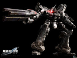 Rule 34 | 3d, armored core, armored core last raven, from software, gun, mecha, no humans, robot, wallpaper, weapon