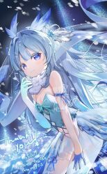 Rule 34 | breasts, feathers, hair ornament, heterochromia, highres, indie virtual youtuber, long hair, looking at viewer, mikazuki silvi, navel, owl ears, owl girl, ribbon, single bare shoulder, skirt, small breasts, ume (plumblossom), virtual youtuber