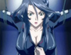 Rule 34 | 00s, 1boy, 1girl, animated, animated gif, aqua eyes, assisted exposure, black bodysuit, black lilith, bodysuit, bouncing breasts, breasts, breasts out, censored, covered erect nipples, full-length zipper, huge breasts, kirisawa rei, large breasts, lilith-soft, lipstick, long hair, lowres, makeup, mole, mole under eye, navel, nipples, no bra, open clothes, penis, penis awe, purple hair, restrained, rope, tokumu sousakan rei &amp; fuko, undressing, unzipped, unzipping, zipper
