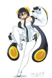 Rule 34 | ben 10, black hair, cannonbolt, corrupted twitter file, dress, highres, personification, puffy sleeves, white dress, yellow circle, yellow eyes, youzaiyouzai112