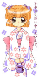 Rule 34 | 1990s (style), akazukin chacha, japanese clothes, kimono, orin (artist), sitting, tagme, text focus
